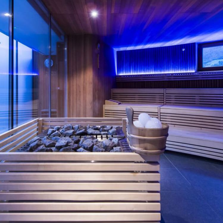 Nice Living - Saunalandschaft in der Acquarena in Brixen